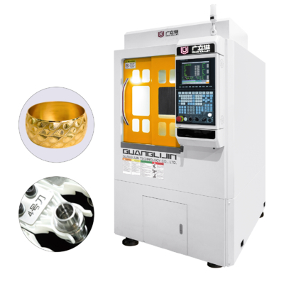9-Achsen CNC-Schmuckgraviermaschine für Ringe und Armbänder